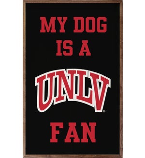 My Dog Is A University Of Nevada Las Vegas Fan